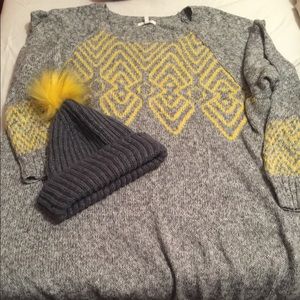 Maurices sweater with hat